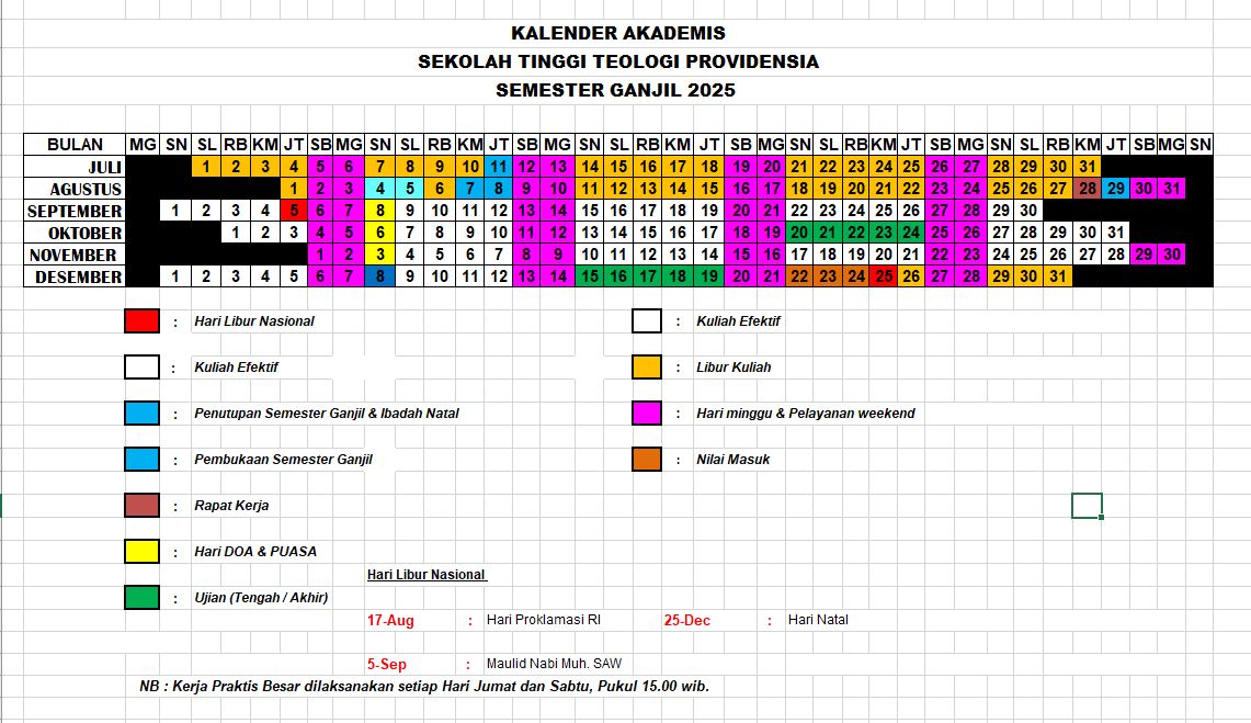 kalender akademik 2025 2026