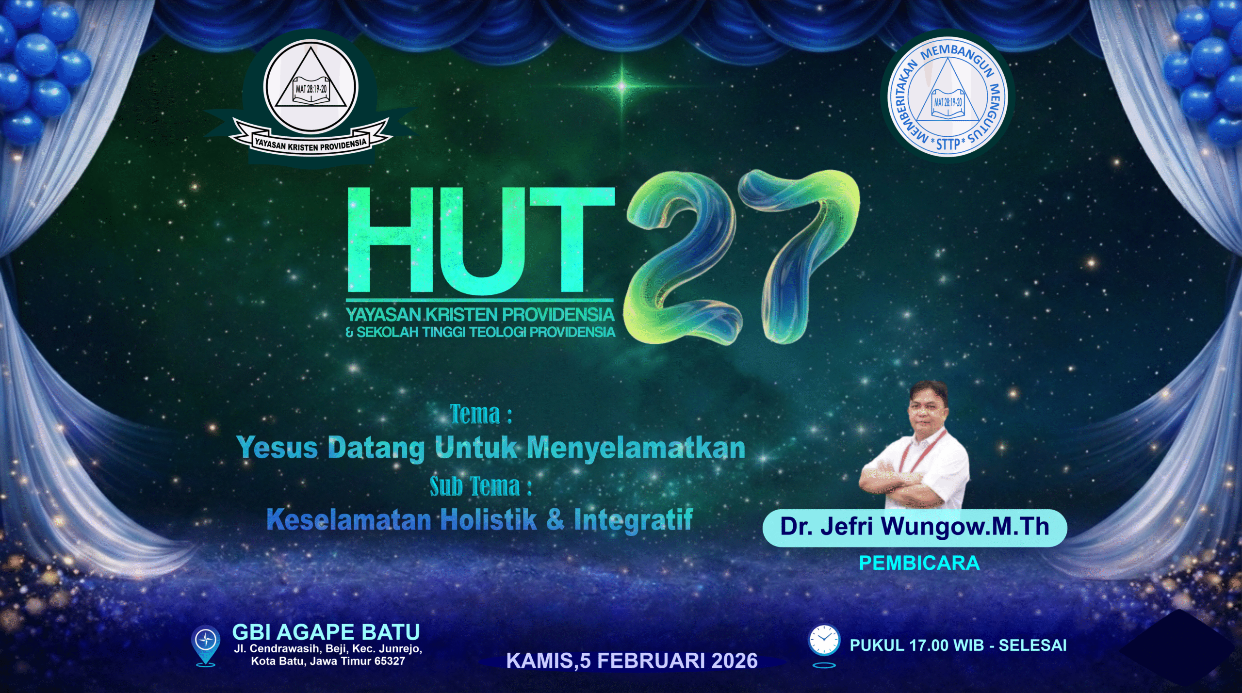 Perayaan HUT STTP & YKP ke 27